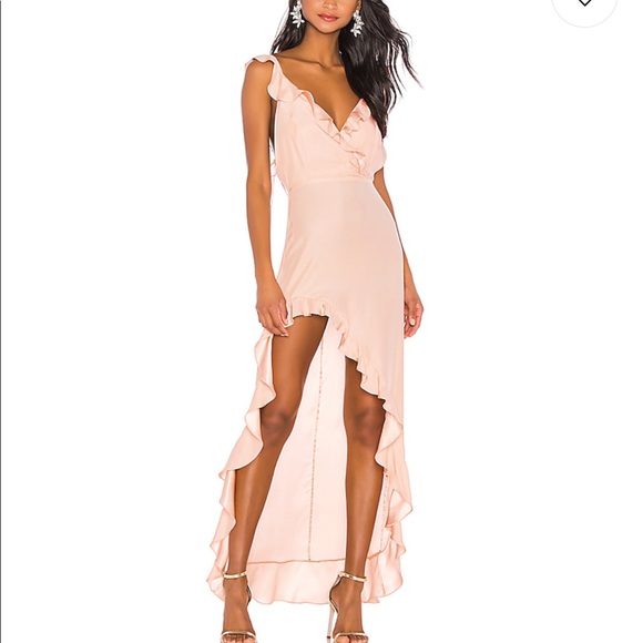 Amanda Uprichard Dresses & Skirts - Amanda Uprichard Chandelier Maxi Dress in Melon XS